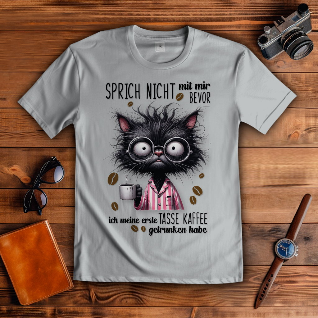 Grumpy Katze - Premium T-Shirt