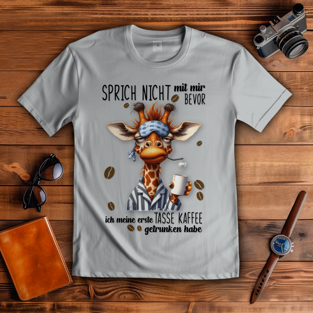 Grumpy Giraffe - Premium T-Shirt