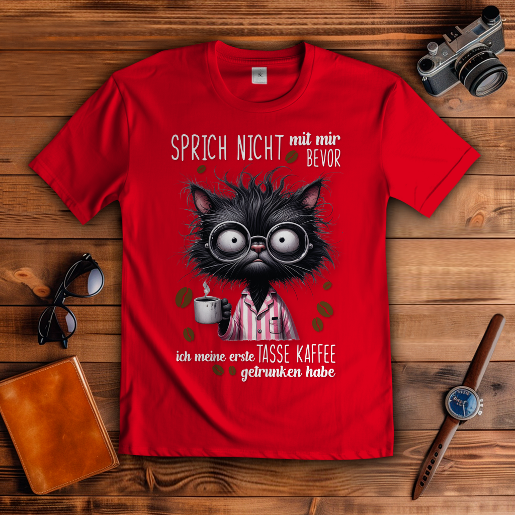 Grumpy Katze - Premium T-Shirt