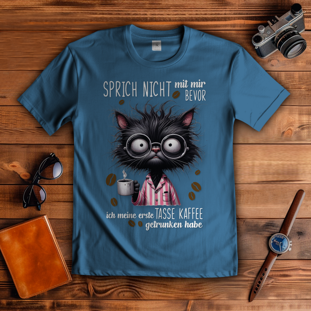 Grumpy Katze - Premium T-Shirt