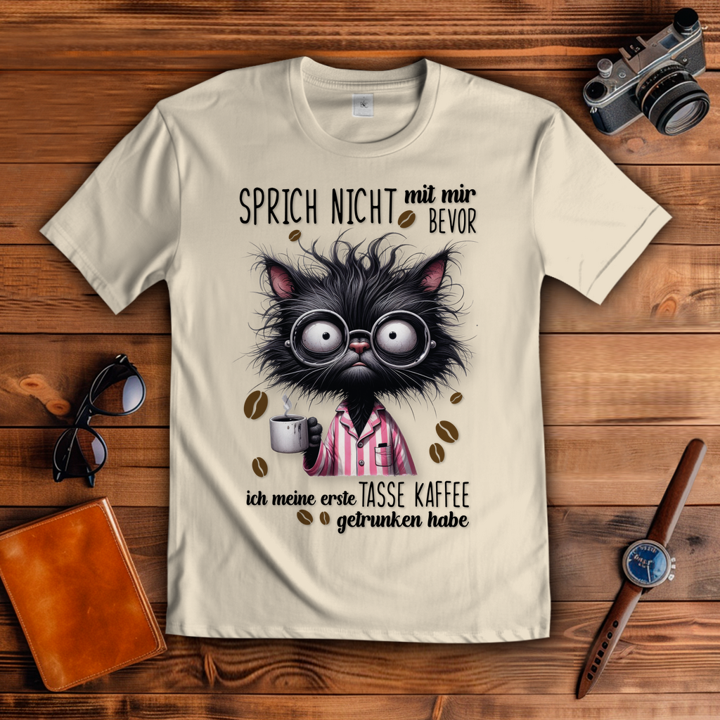 Grumpy Katze - Premium T-Shirt