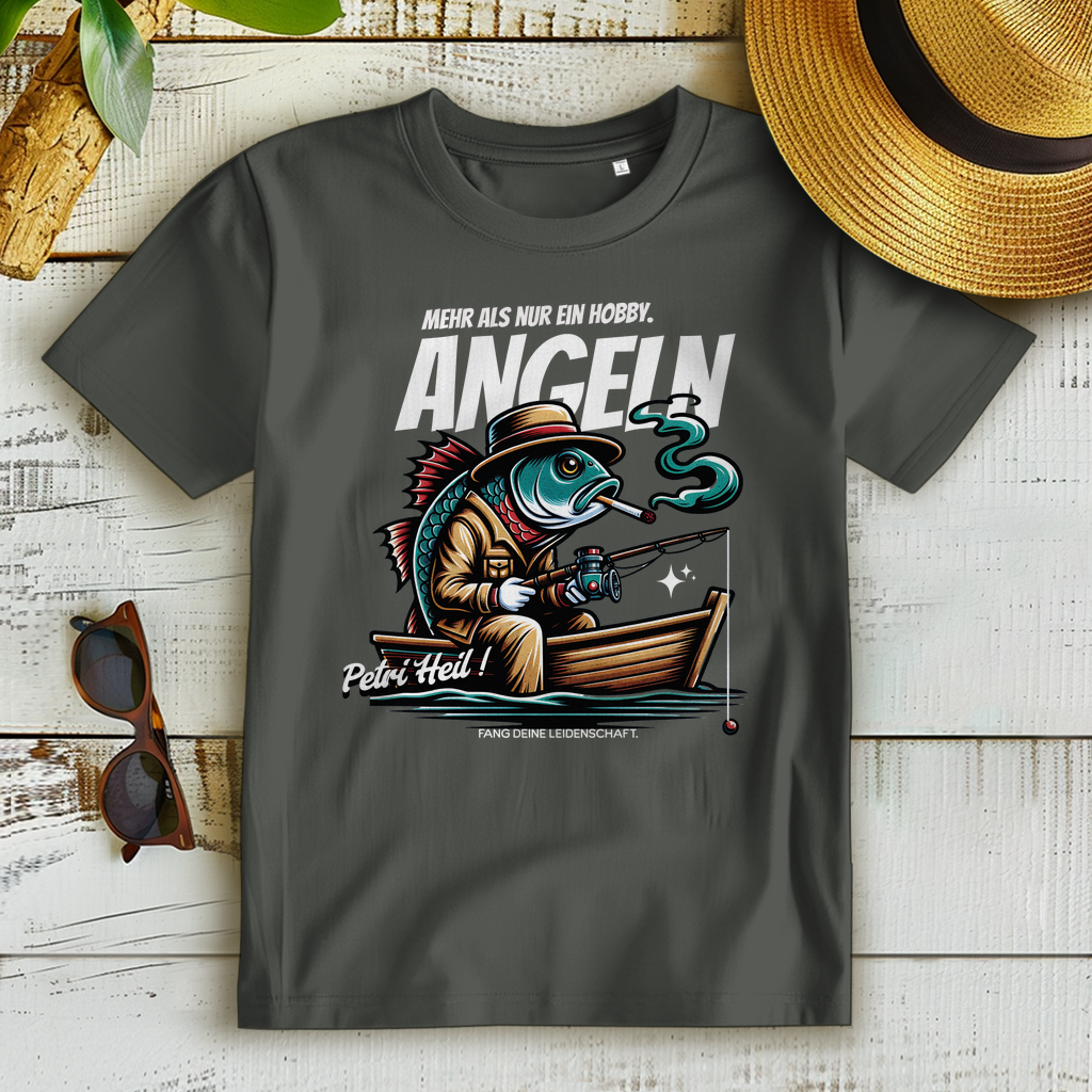 Angeln - Damen Premium Bio T-Shirt