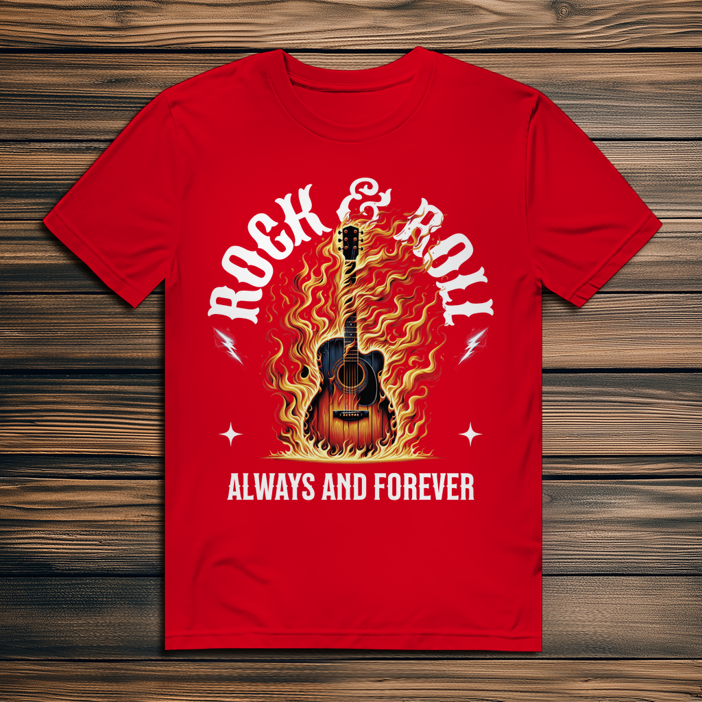 Rock & Roll - Herren Premium Bio T-Shirt