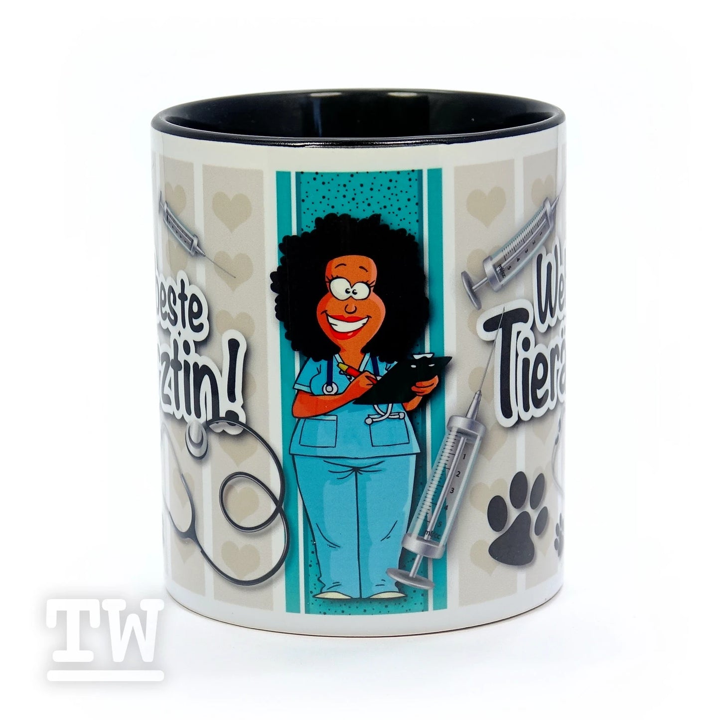 Motivtasse - Weltbeste Tierärztin