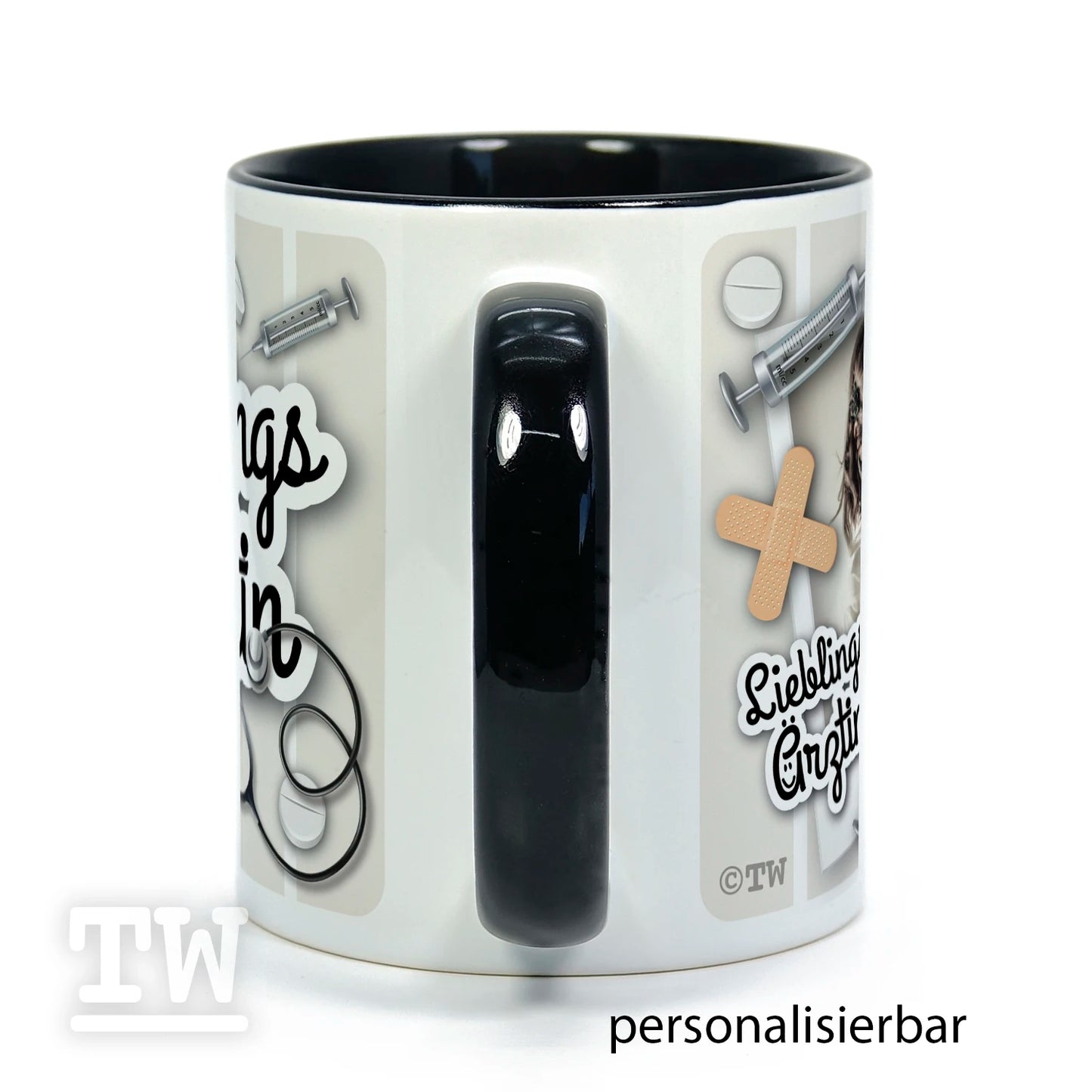 Motivtasse Lieblingsärztin - personalisierbar