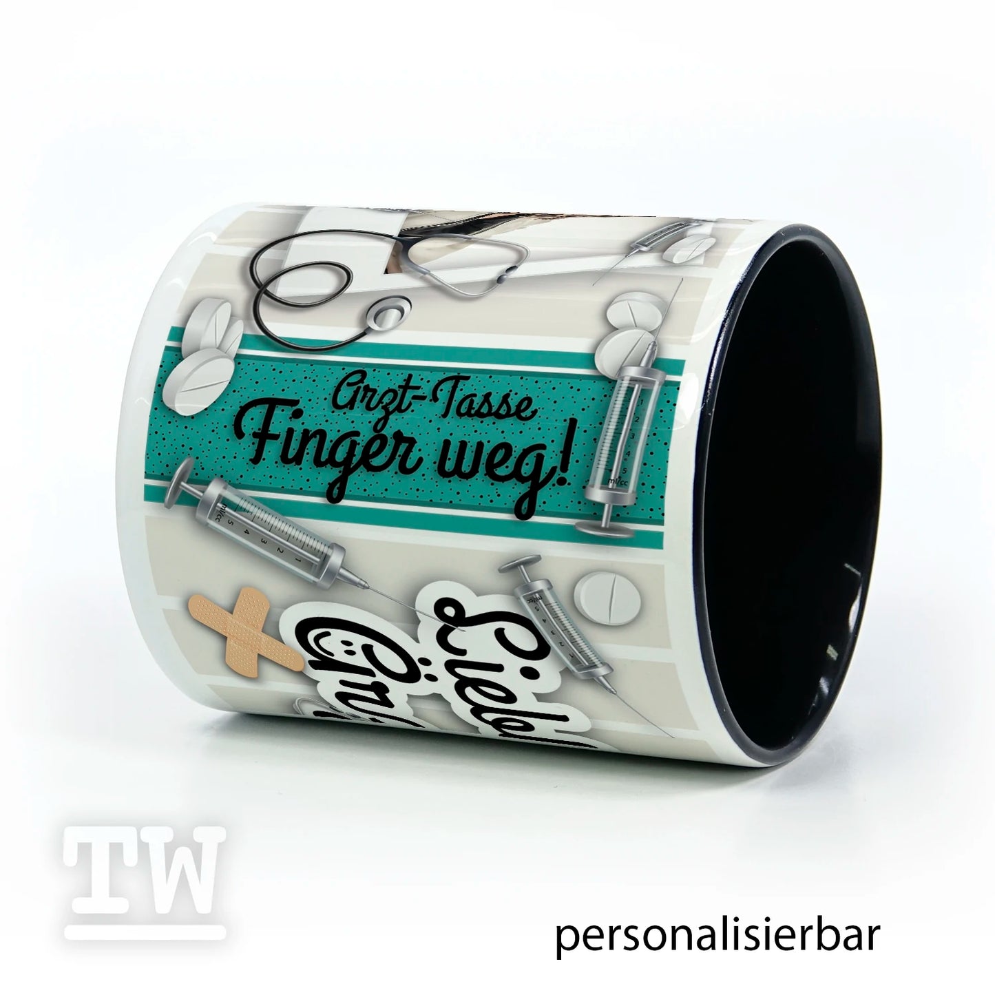 Motivtasse Lieblingsärztin - personalisierbar