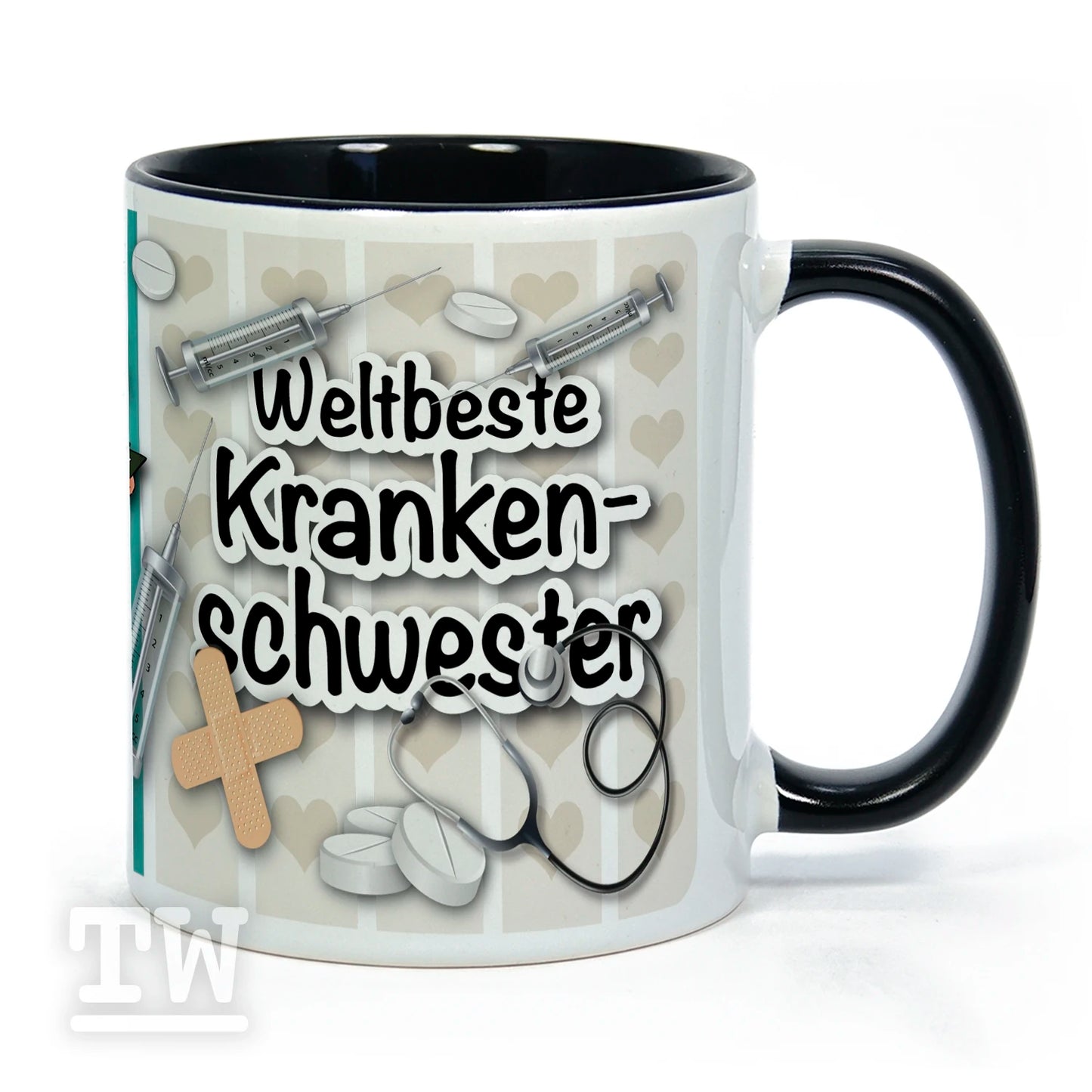 Motivtasse - Weltbeste Krankenschwester