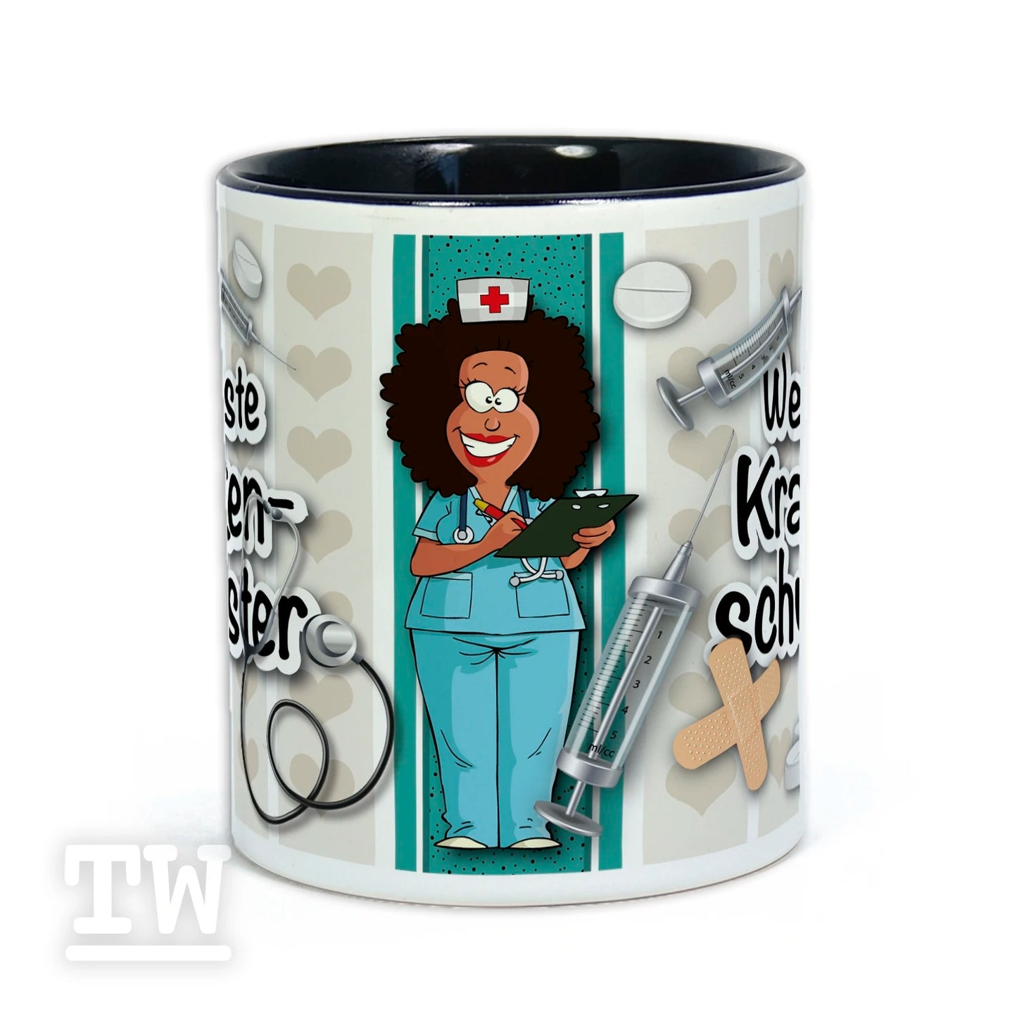 Motivtasse - Weltbeste Krankenschwester