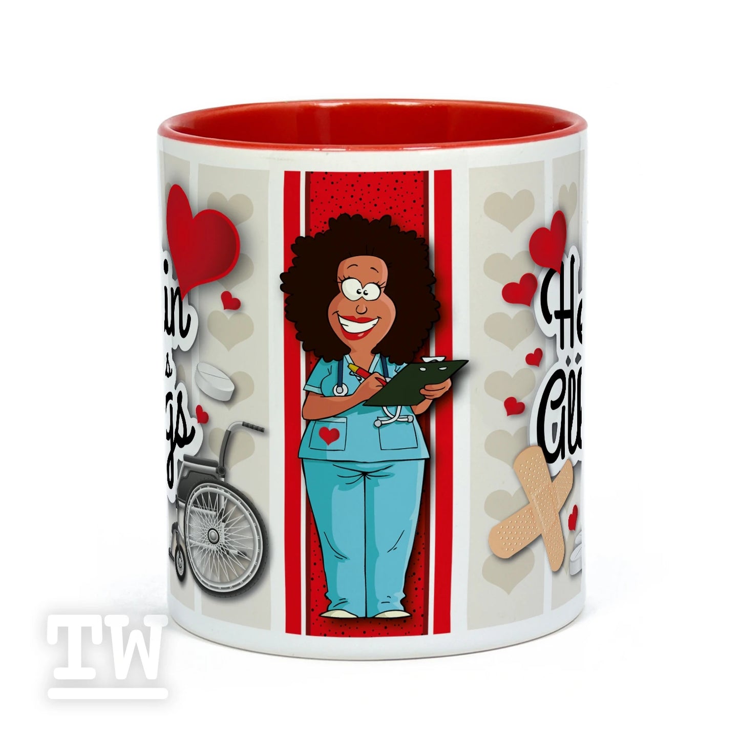 Motivtasse - Heldin des Alltags