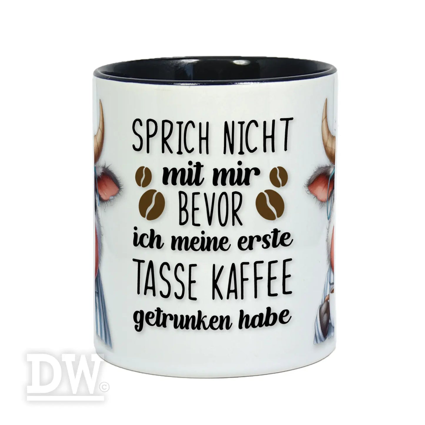 Motivtasse - Grumpy Kuh