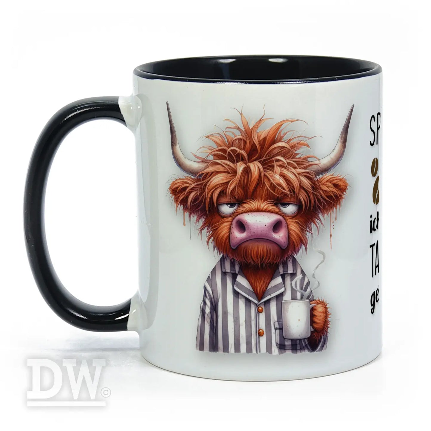 Motivtasse - Grumpy Büffel