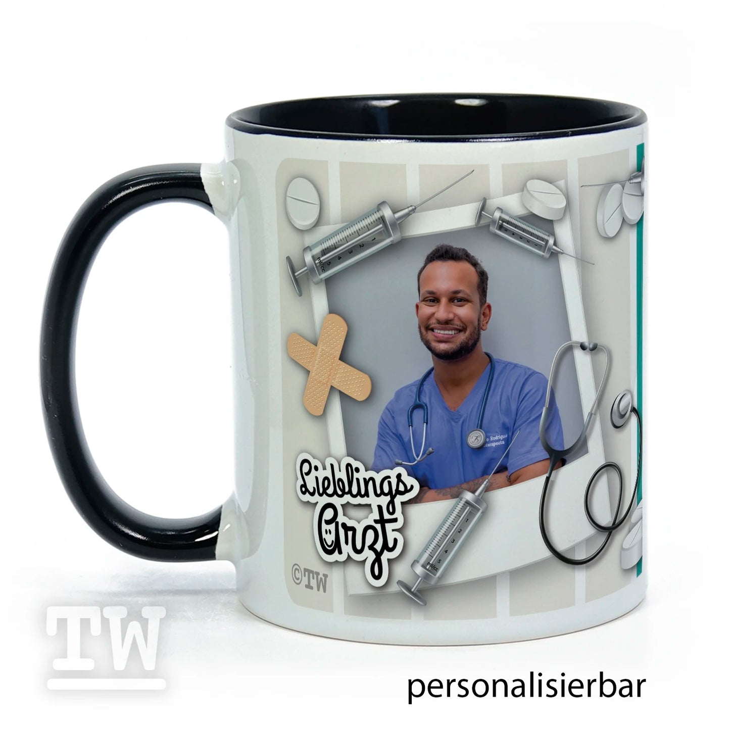 Motivtasse Lieblingsarzt - personalisierbar