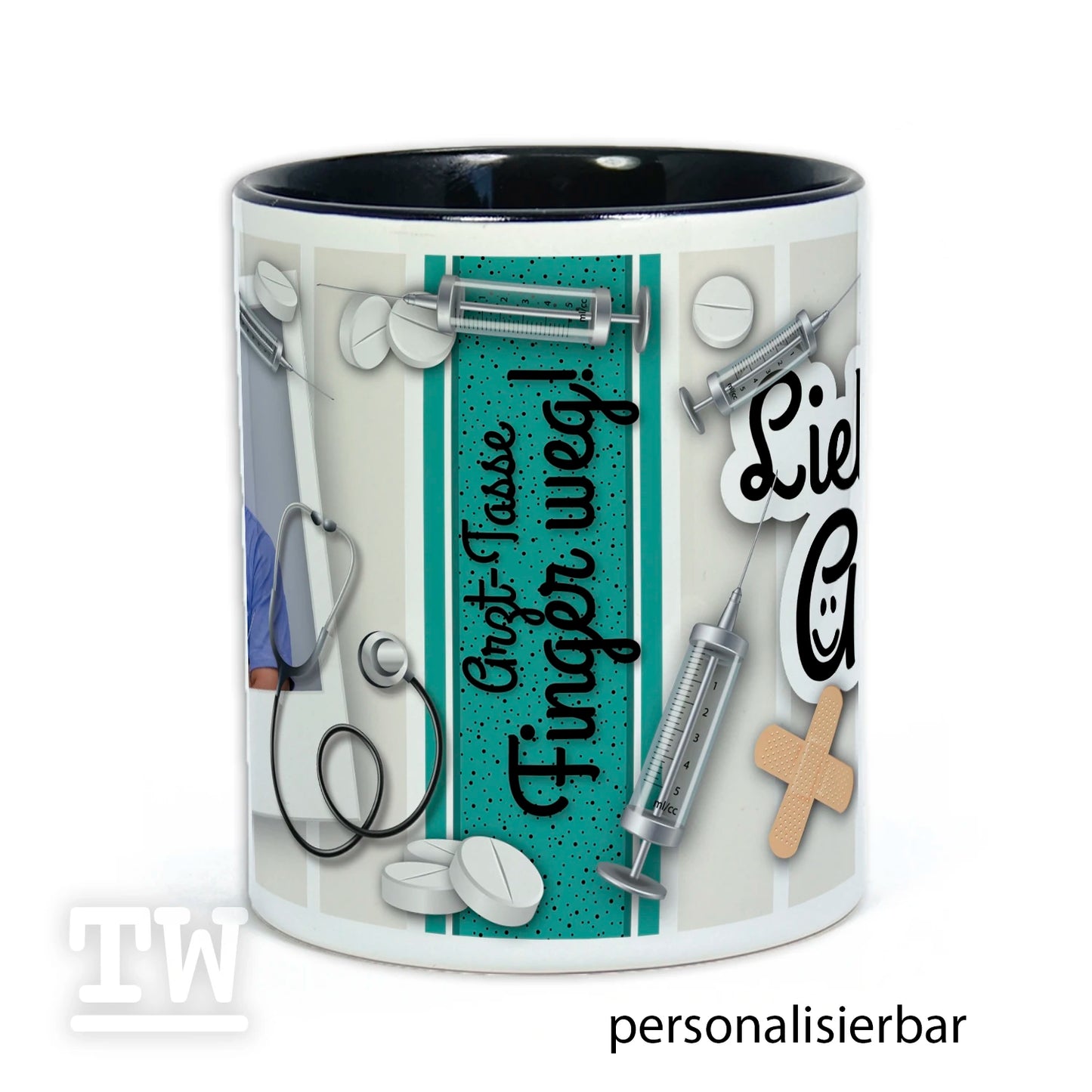 Motivtasse Lieblingsarzt - personalisierbar