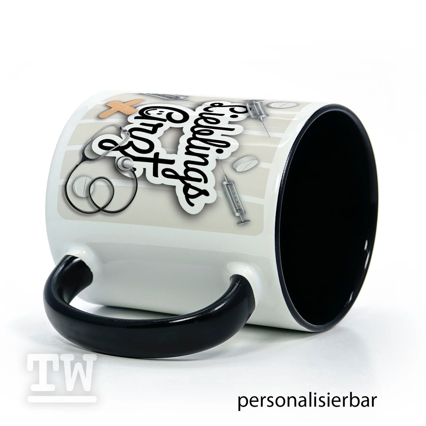 Motivtasse Lieblingsarzt - personalisierbar