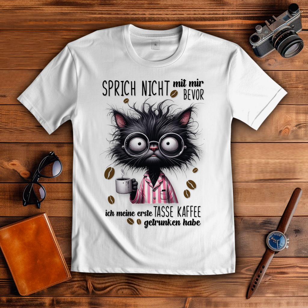 Grumpy Katze - Premium T-Shirt