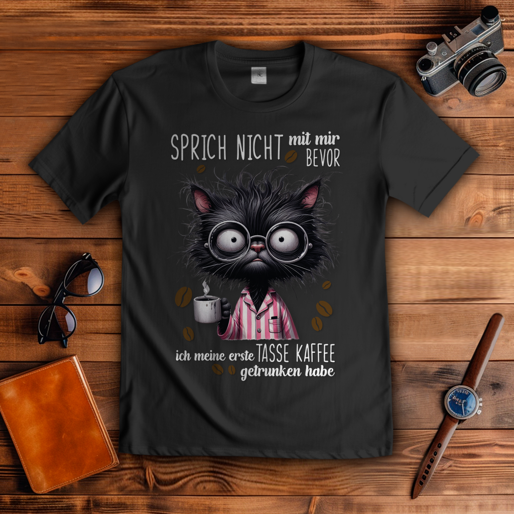 Grumpy Katze - Premium T-Shirt