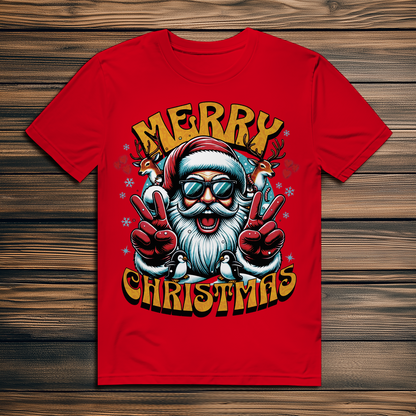 Santa - Merry Christmas -  Herren Bio Premium-T-Shirt
