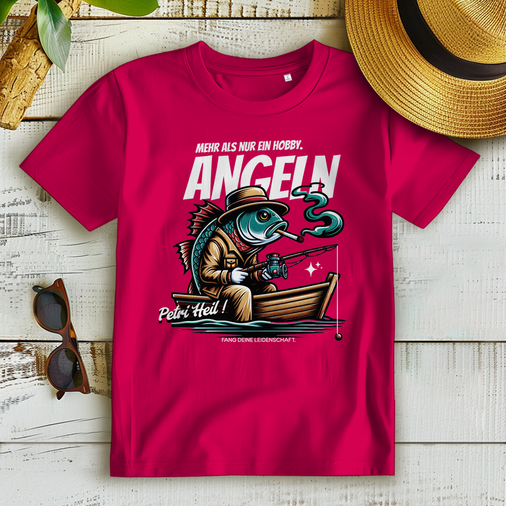 Angeln - Damen Premium Bio T-Shirt