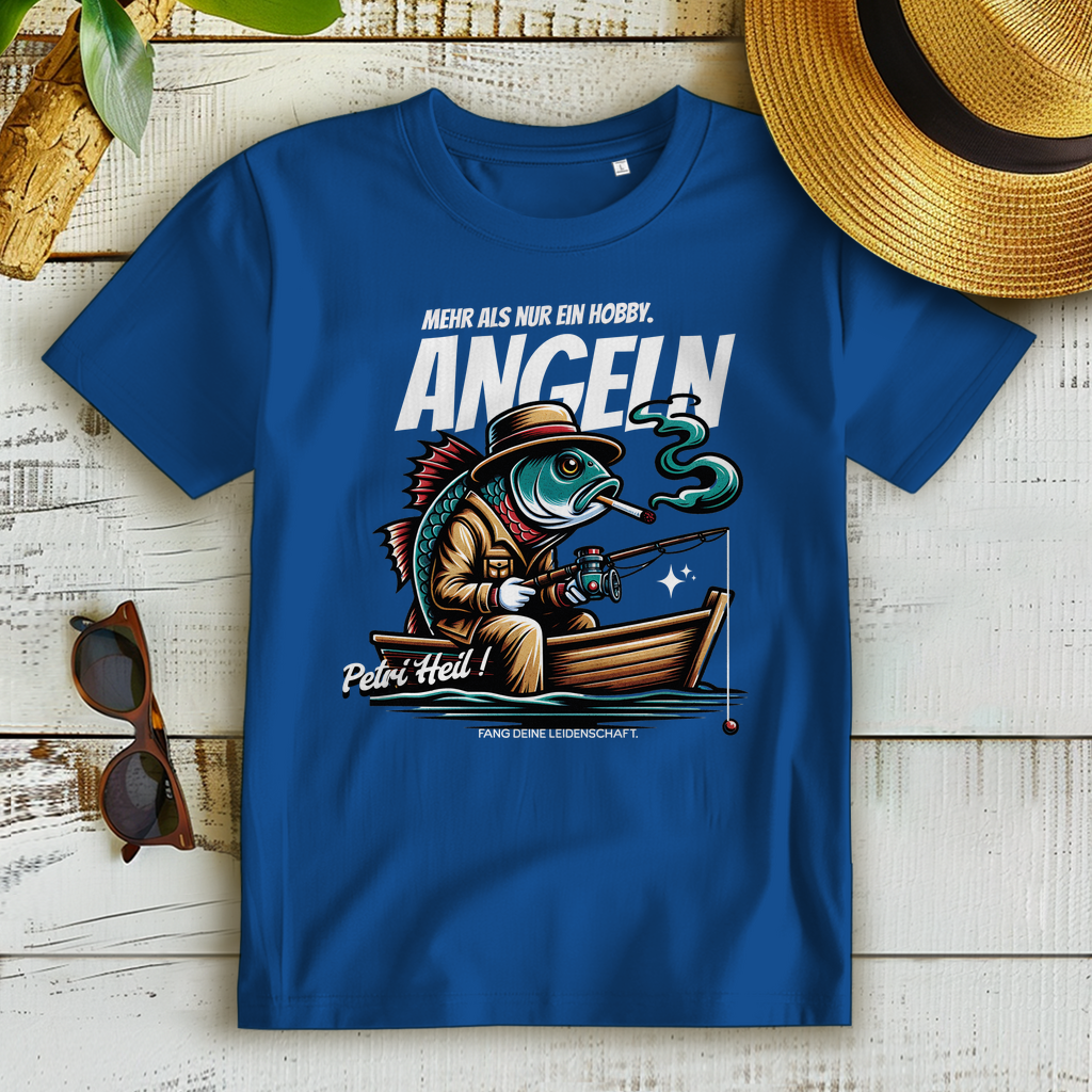 Angeln - Damen Premium Bio T-Shirt