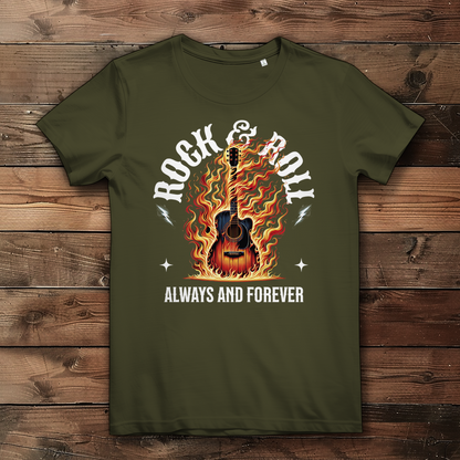 Rock & Roll - Damen Premium Bio T-Shirt