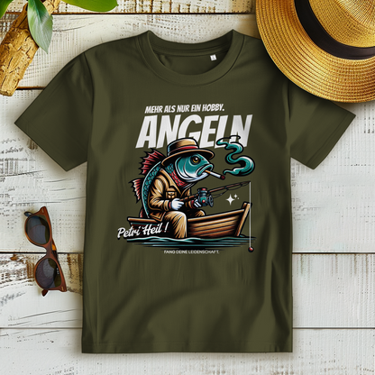 Angeln - Damen Premium Bio T-Shirt