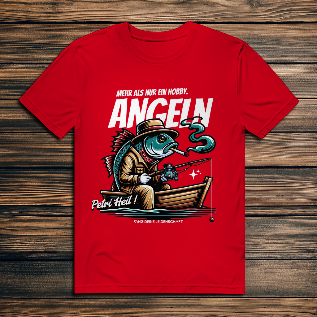 Angeln - Herren Premium Bio T-Shirt