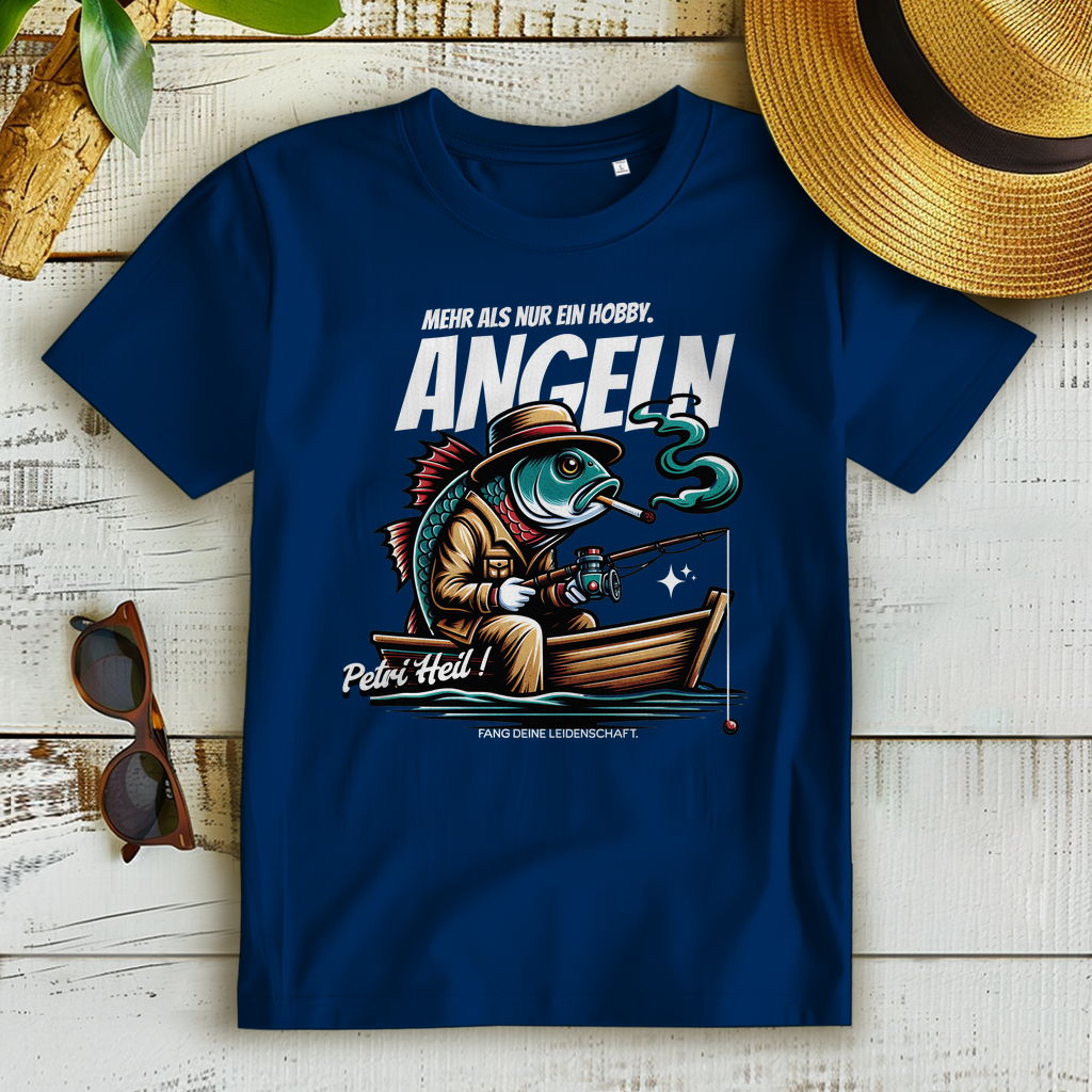 Angeln - Damen Premium Bio T-Shirt