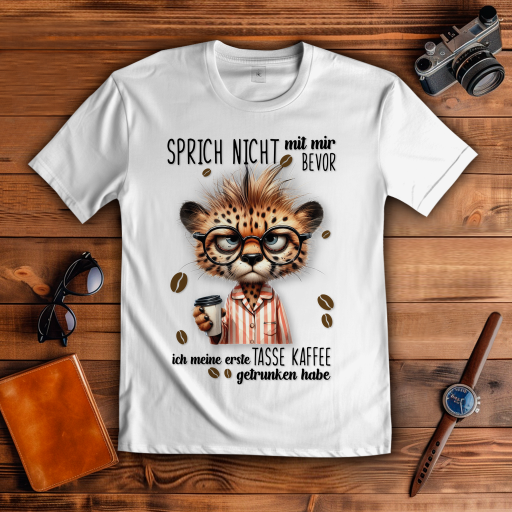 Grumpy Leopard - Premium T-Shirt