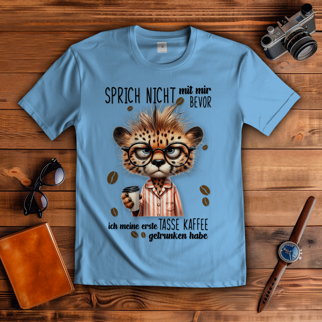 Grumpy Leopard - Premium T-Shirt