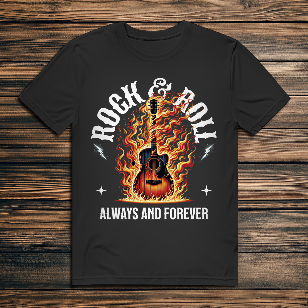 Rock & Roll - Herren Premium Bio T-Shirt