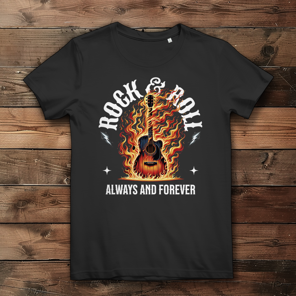 Rock & Roll - Damen Premium Bio T-Shirt