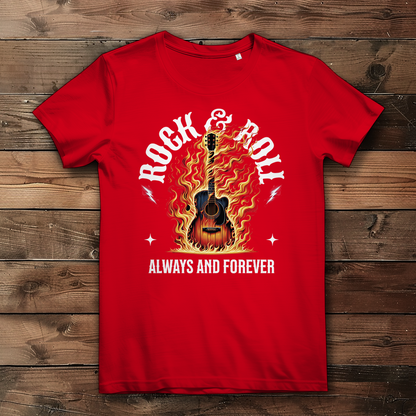 Rock & Roll - Damen Premium Bio T-Shirt