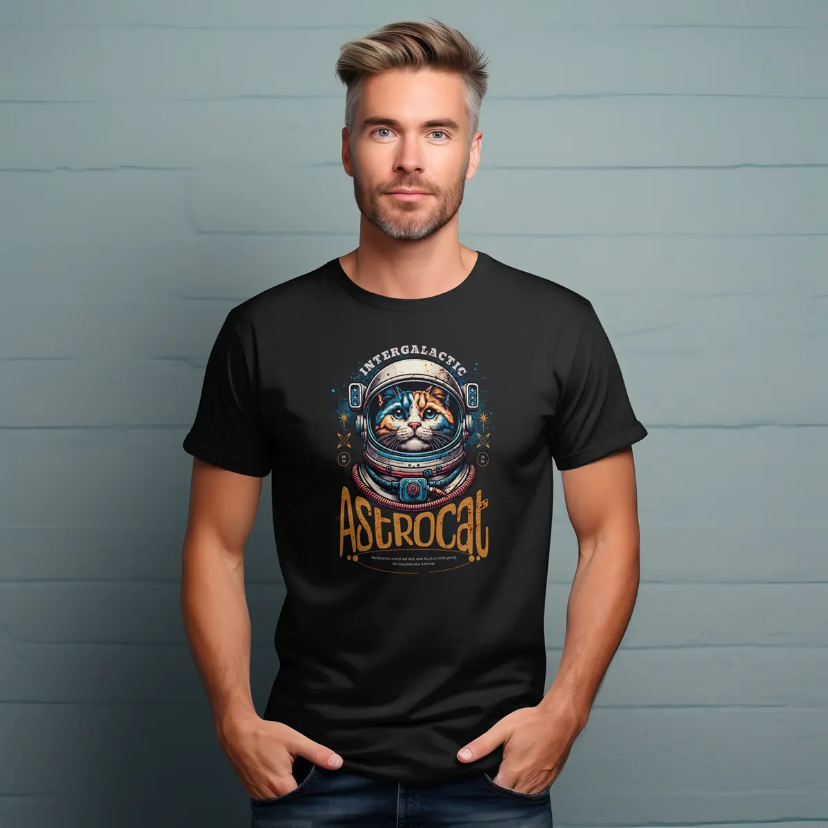 Astrocat - Herren Premium Bio T-Shirt