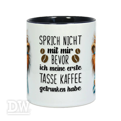 Motivtasse - Grumpy Löwe