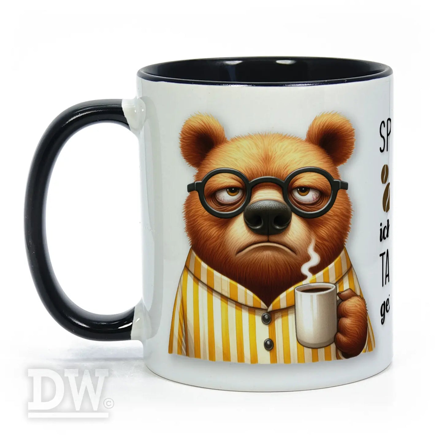 Motivtasse - Grumpy Bär