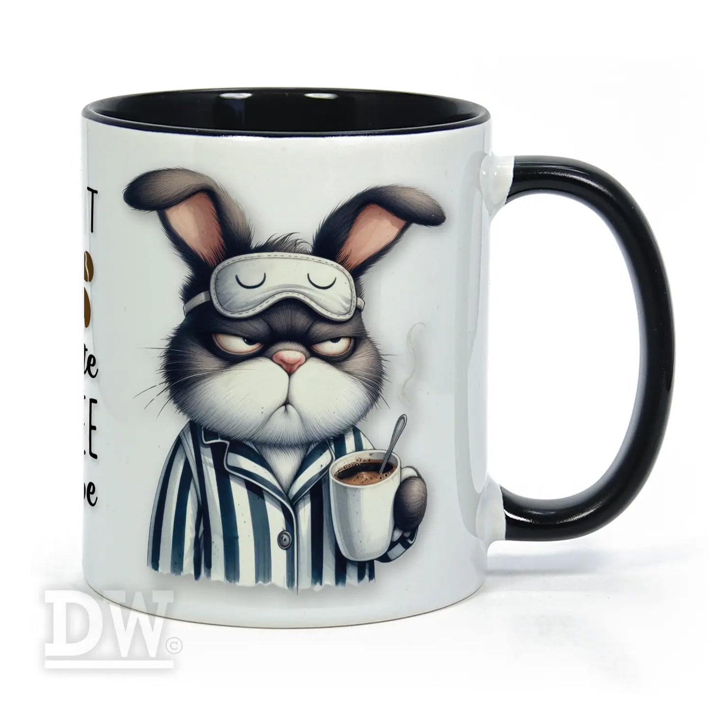 Motivtasse - Grumpy Hase