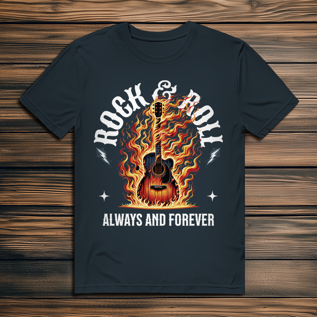 Rock & Roll - Herren Premium Bio T-Shirt