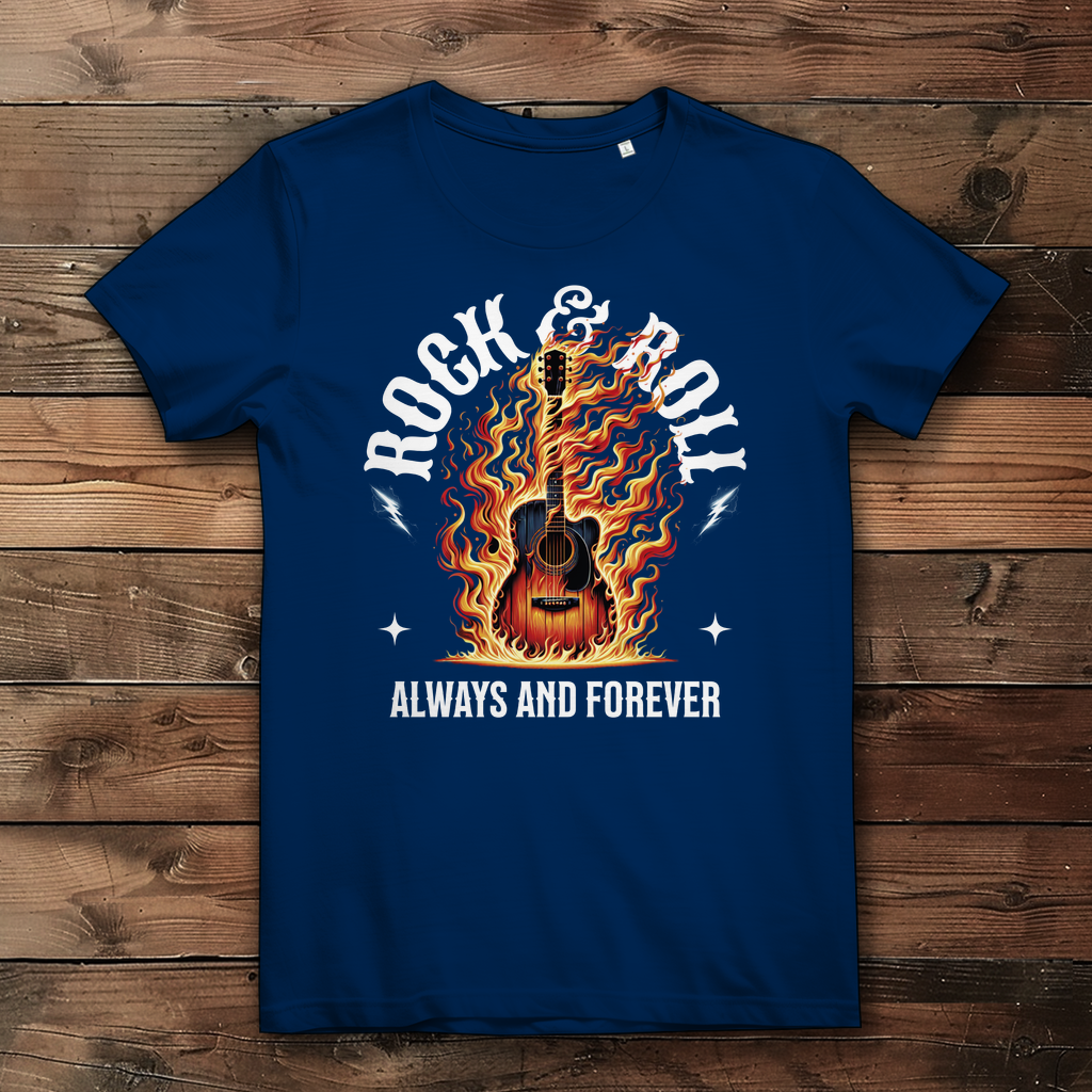 Rock & Roll - Damen Premium Bio T-Shirt