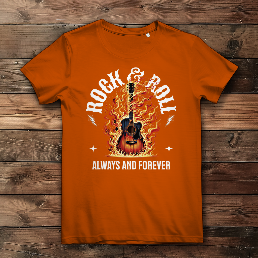 Rock & Roll - Damen Premium Bio T-Shirt