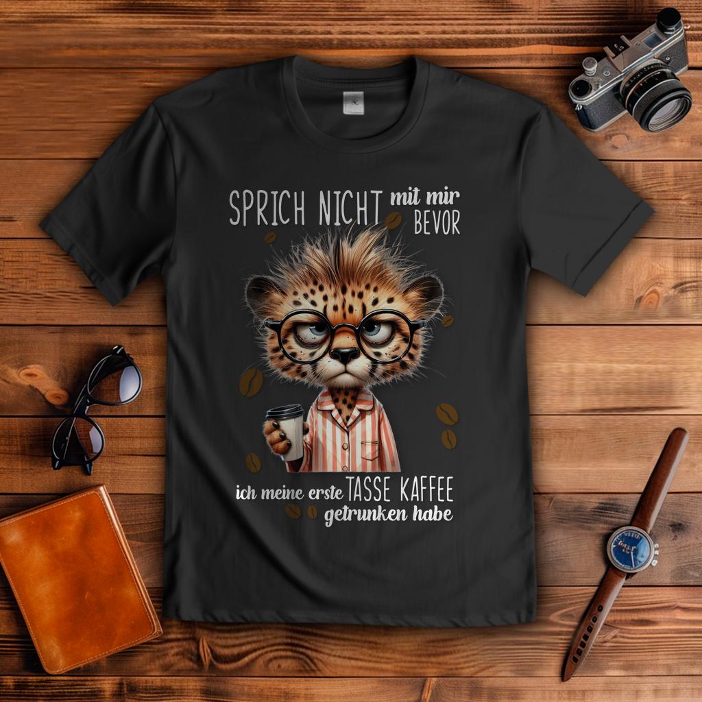 Grumpy Leopard - Premium T-Shirt