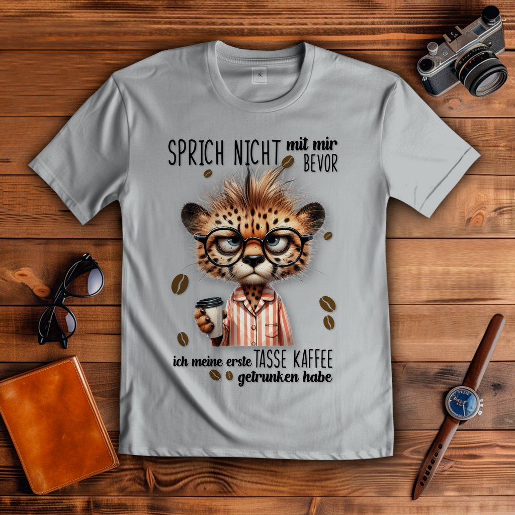 Grumpy Leopard - Premium T-Shirt