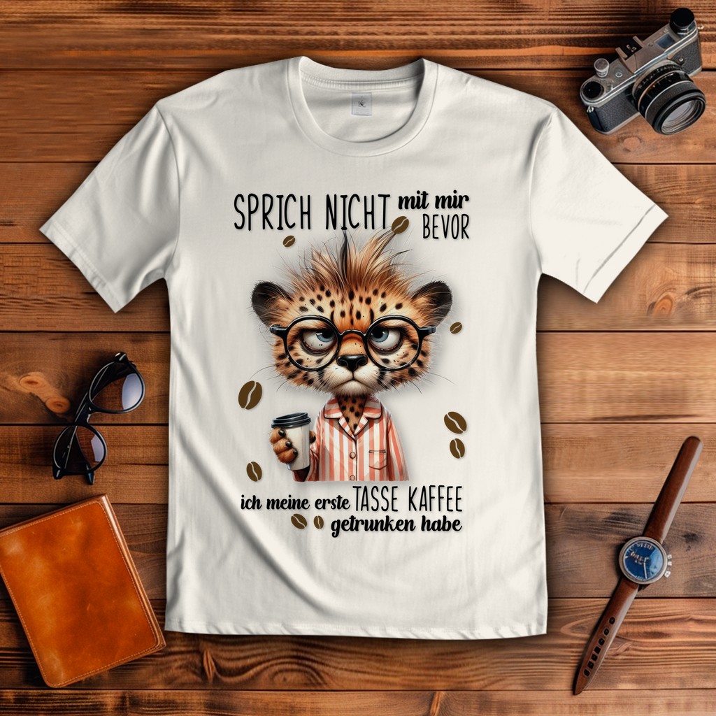 Grumpy Leopard - Premium T-Shirt