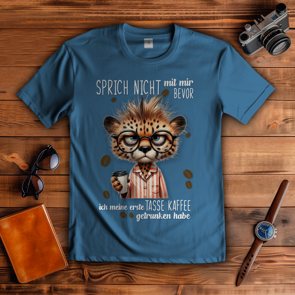 Grumpy Leopard - Premium T-Shirt